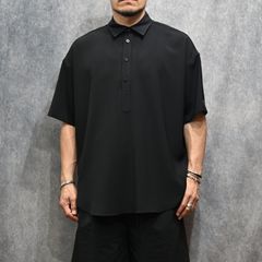 HALF SLEEVE SHIRT （BLACK / ブラック）｜ハーフスリーブ シャツ｜2261-SH54-011