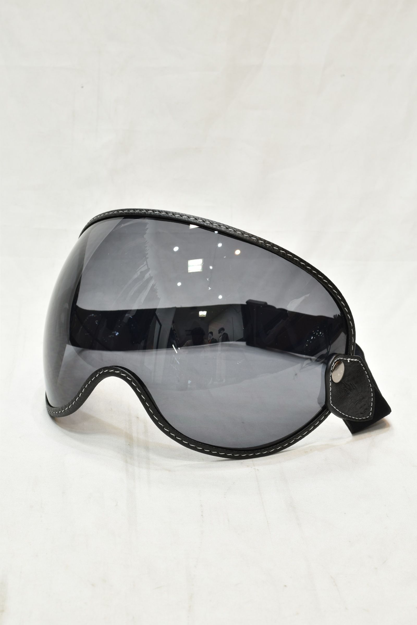 即日発送 | 【汎用タイプ】 GOGGLE SHIELD (SMOKE) | ゴーグル シールド (スモーク) | MTX等