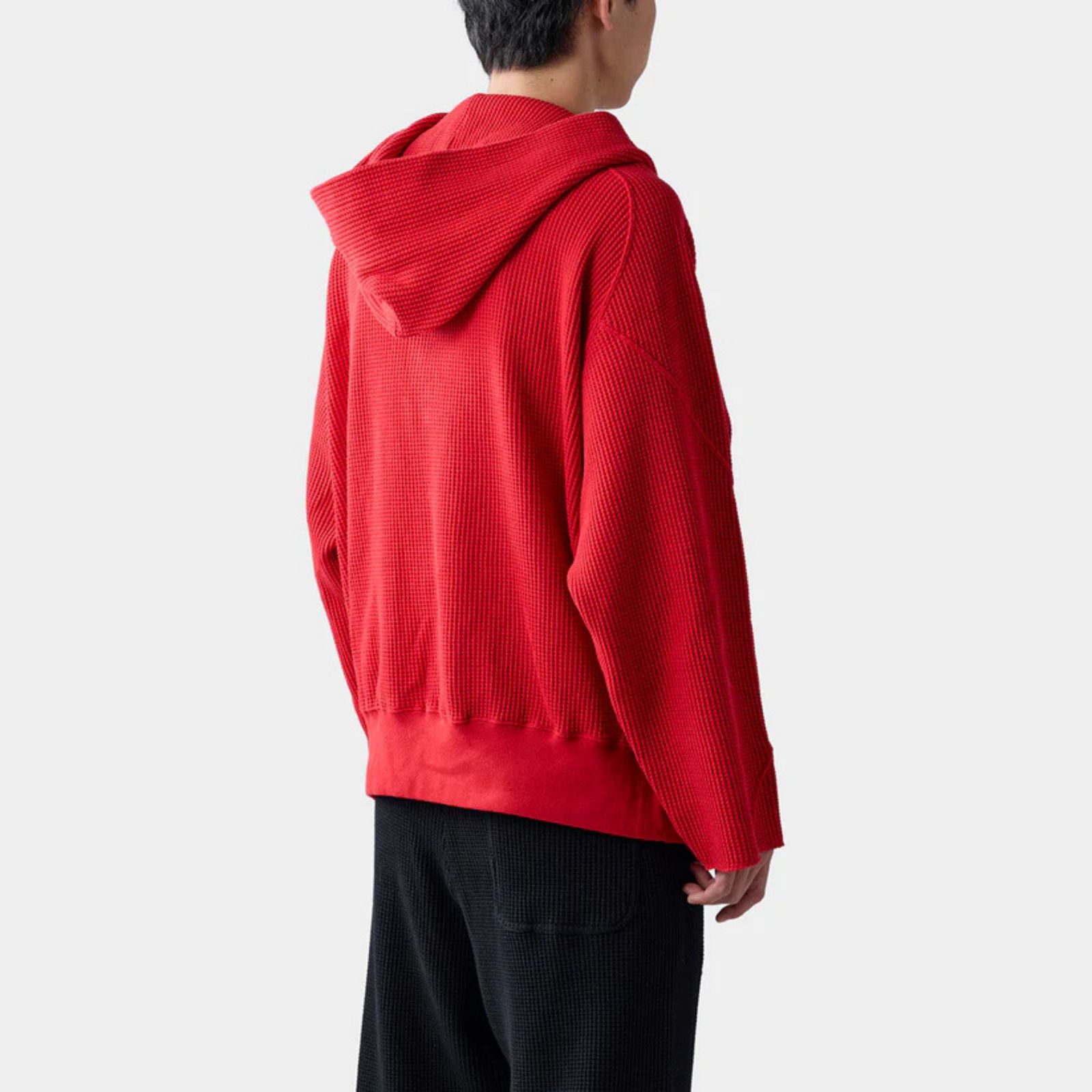 HF thermal hoodie （RED）｜サーマル パーカー （レッド）｜HF-07