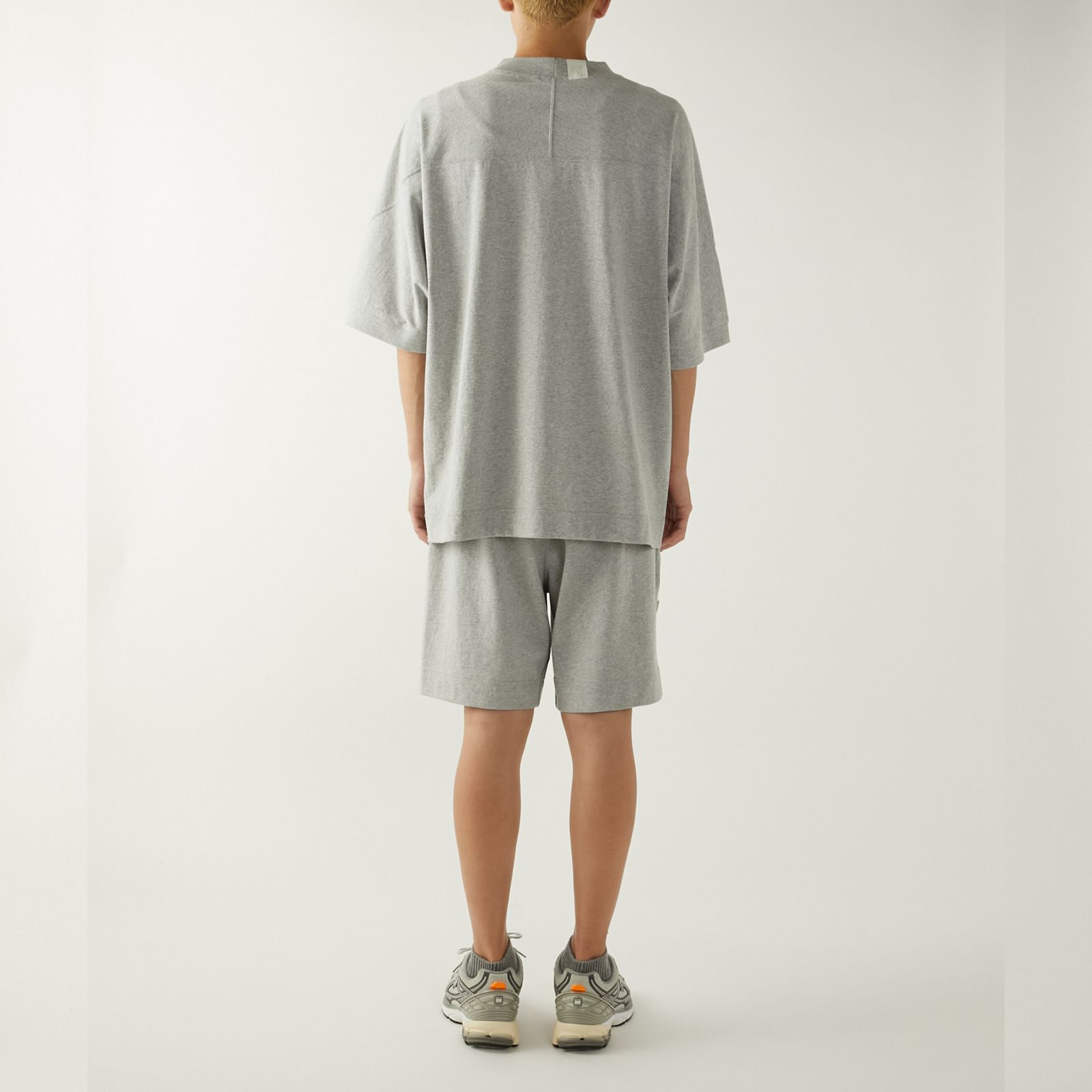 × champion T-SH （T.GY） /  クルーネック Tシャツ （グレー）