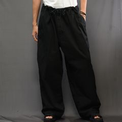 Y-BAKER P (BLACK) ワイド ペインターパンツ