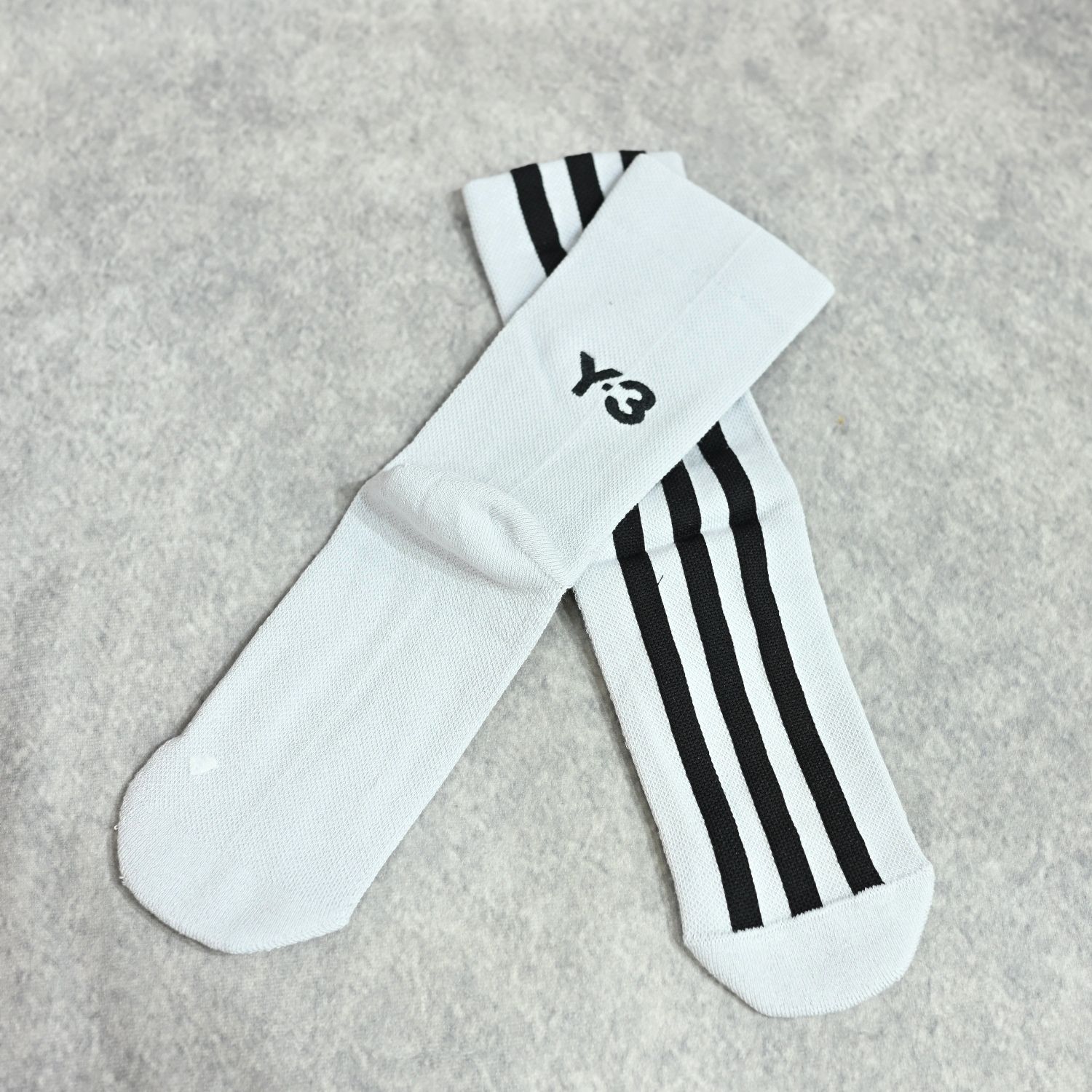Y-3 STRIPES SOCK （GRAY） / ストライプ ソックス （グレー） LF0505