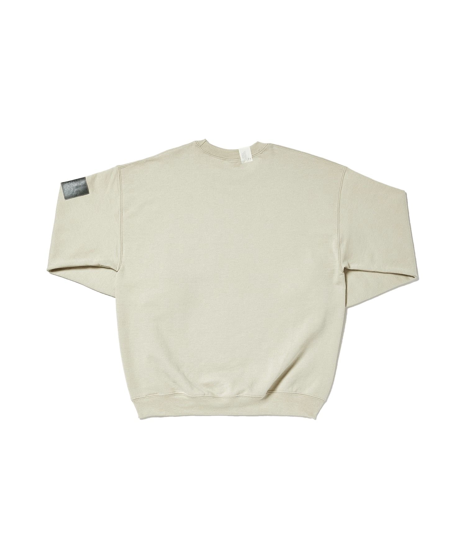 N.HOOLYWOOD - CREWNECK SWEARTSHIRT （BEIGE）裏毛トレーナー