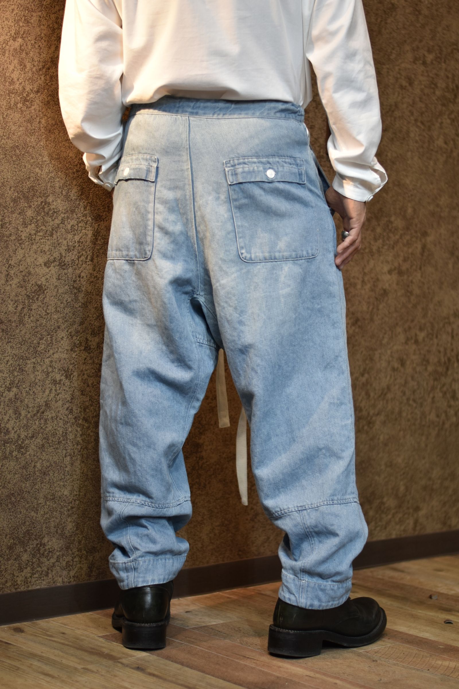 パンツ ISAMU KATAYAMA BACKLASH KARATE PANT ISAMU KATAYAMA BACKLASH - KARATE パンツ | chord online store