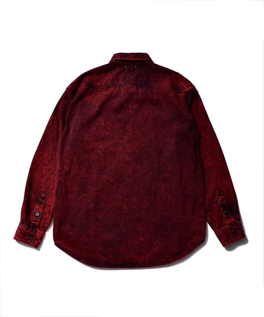 Bleach Overdyed Denim Over SH