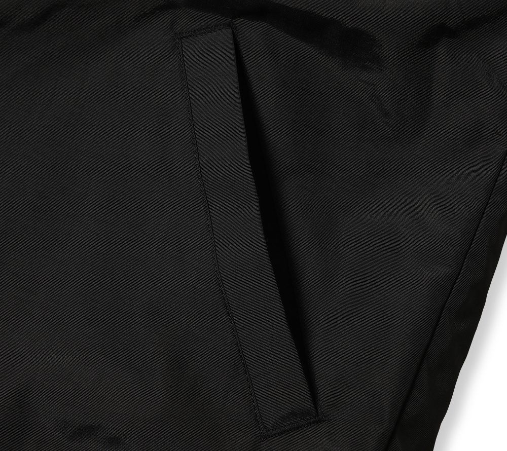 CUTRATE LOGO EMBROIDERY REVERSIBLE BOA JACKET (BLACK) / リバーシブル ボアジャケット