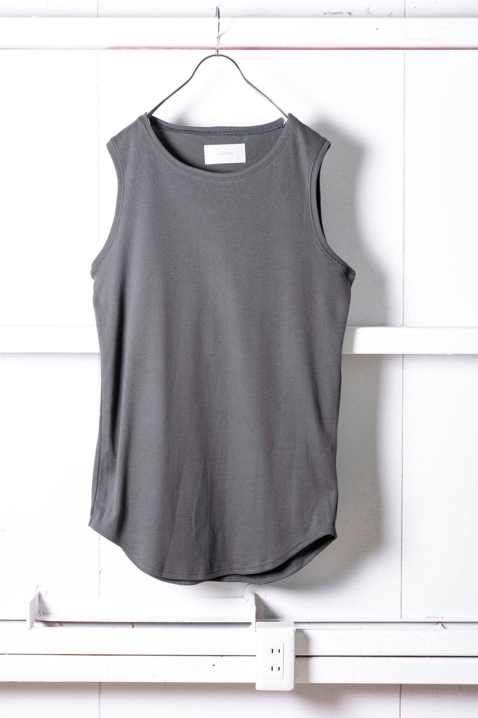 base layer long nosleeve 2 (CHARCOAL)