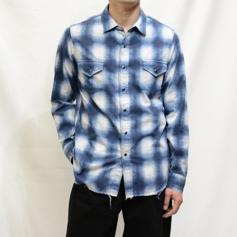 Smoky Ombre Check Western SH