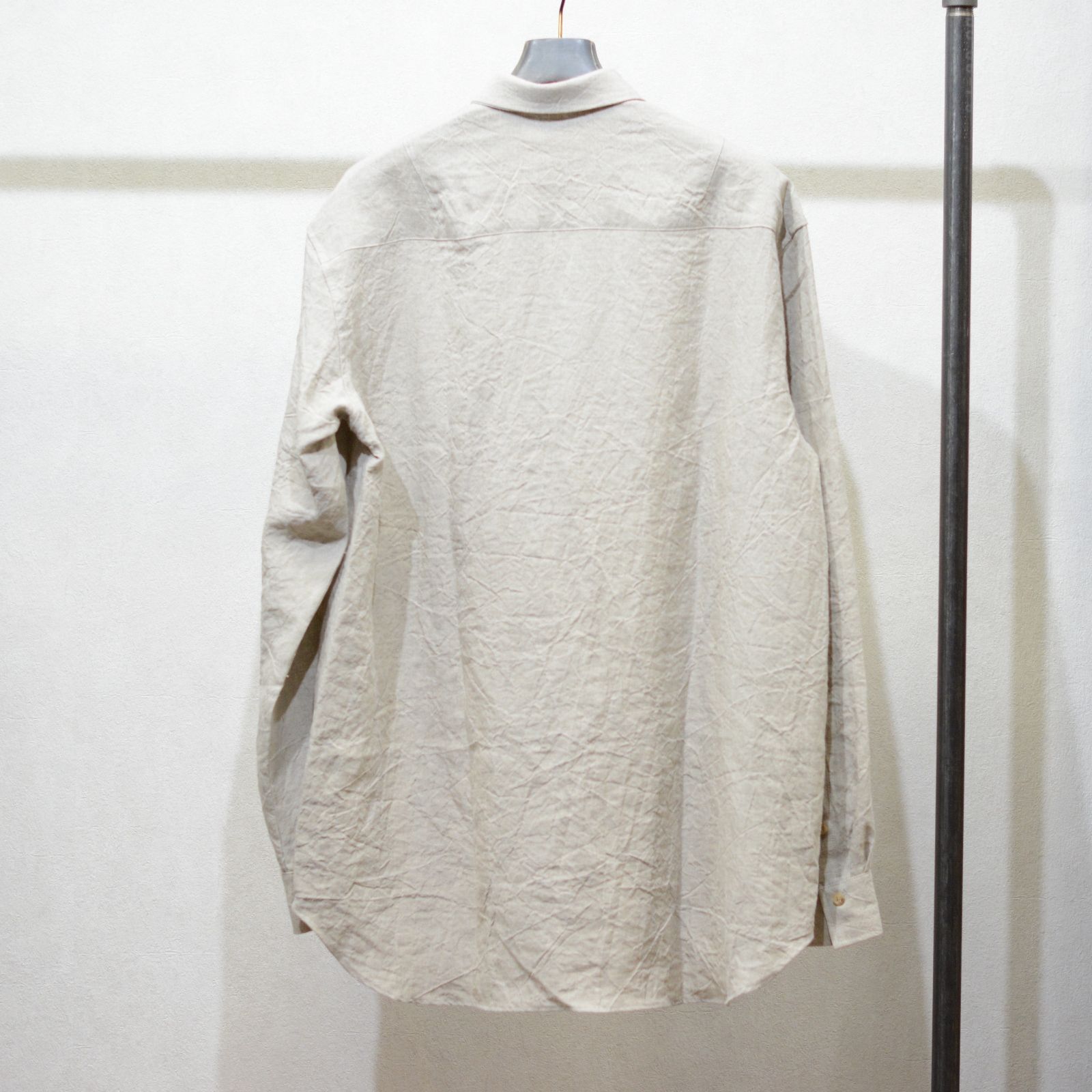 試着のみ　美品　バックラッシュ　リネン　シャツ 試着のみ 美品 バックラッシュ リネン シャツ - メルカリ