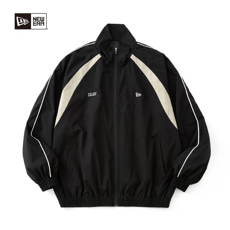 CALEE ジャケット CALEE - × NEWERA®︎ CALEE LOGO OVERSIZED PIPING TRACK JACKET
