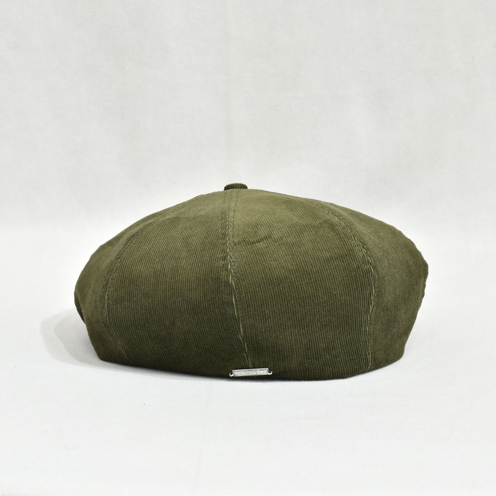 16W Couduroy Casquette "OLDBOY" (HUNTER GREEN)｜コーデュロイ キャスケット｜Y01005