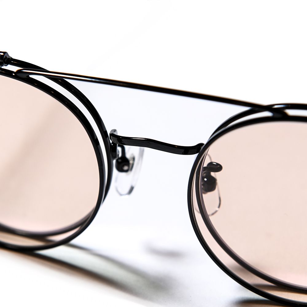 CALEE キャリー フリップアップタイプ サークルサングラス 新品 CALEE 「FLIP UP TYPE CIRCLE METAL GLASSES」 フリップアップ