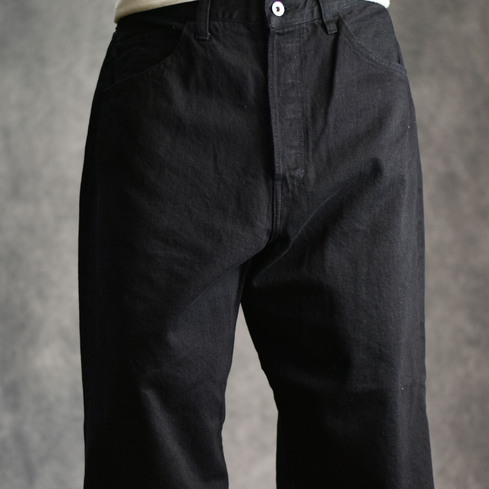STEINBECK DENIM PANTS (BLACK) / デニムパンツ （ブラック） / PC-005-2863-10