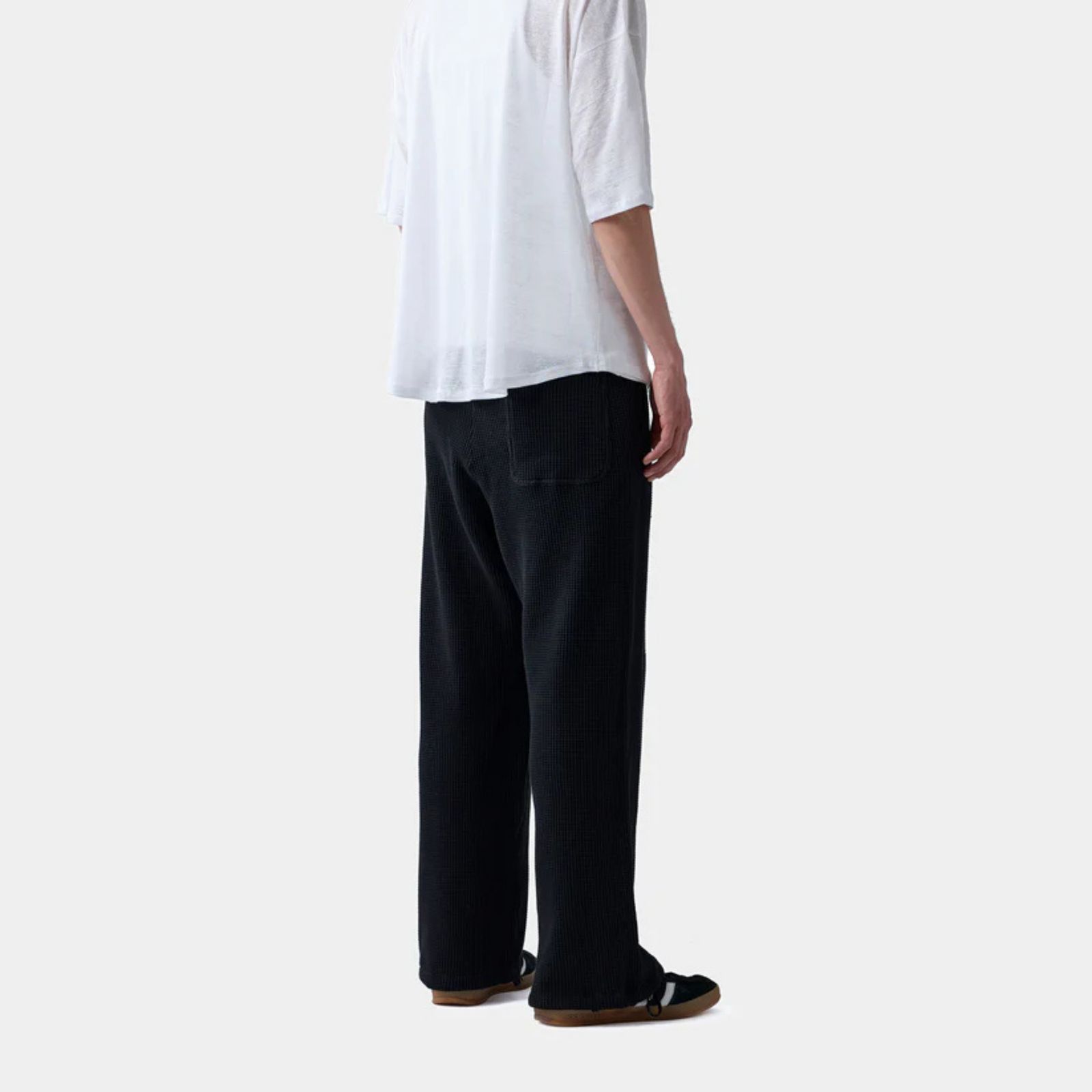 HF thermal straight pants （BLACK）｜サーマル ストレートパンツ （ブラック）｜HF-05