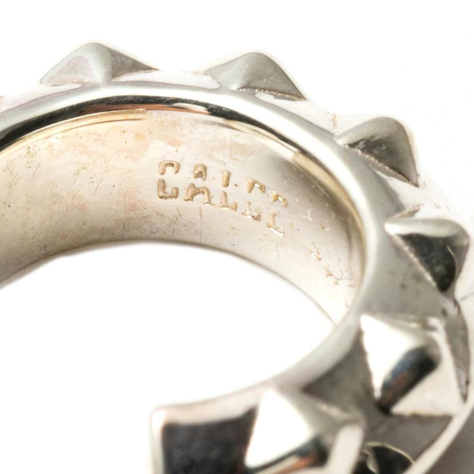 STUDS ROLL SILVER PIERCE ＜REGULAR＞ (SILVER) / スタッズロール シルバーピアス