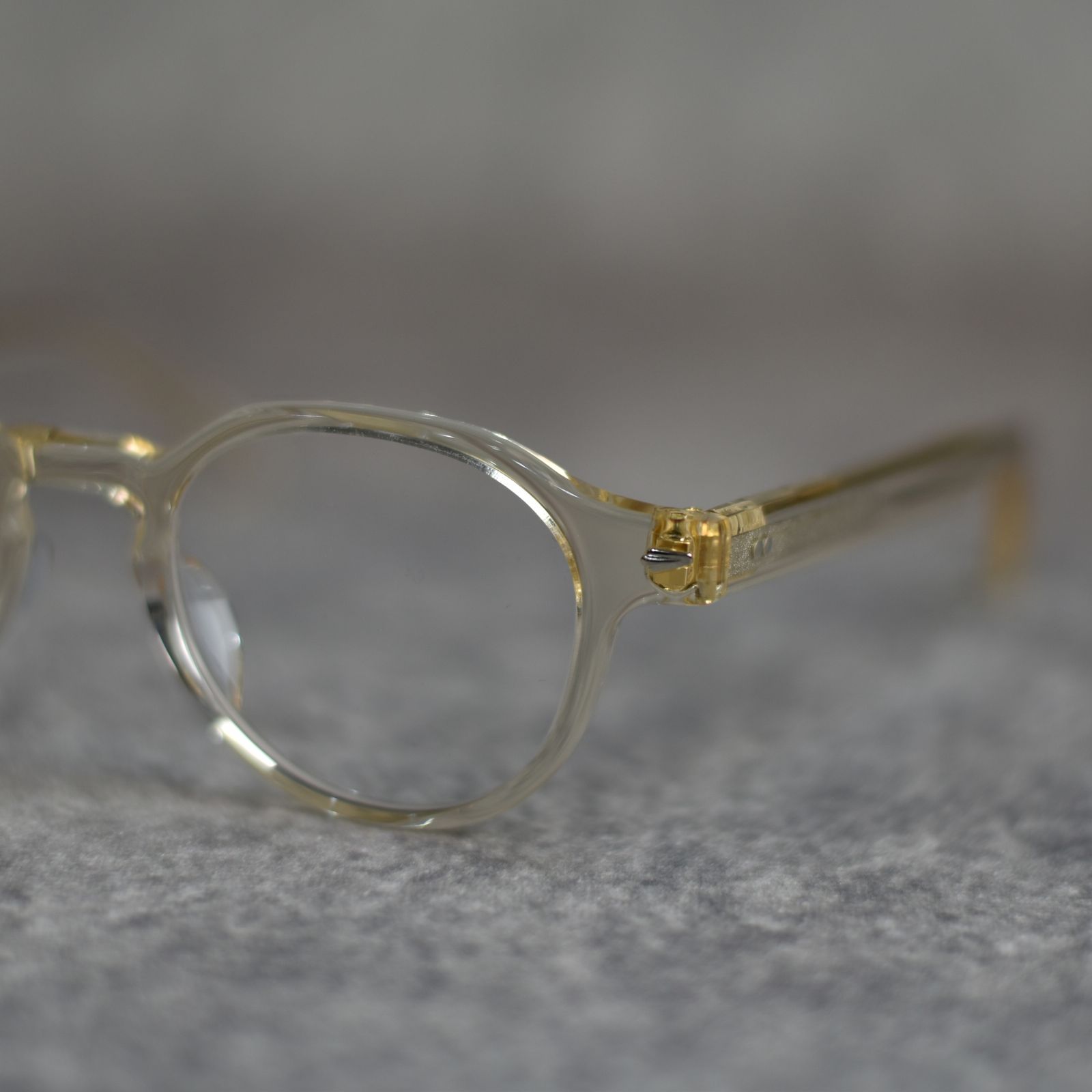 BOSTON TYPE GLASSES ＜PHOTOCHROMIC LENS＞ (CLEAR/調光BROWN) / ボストンタイプ サングラス