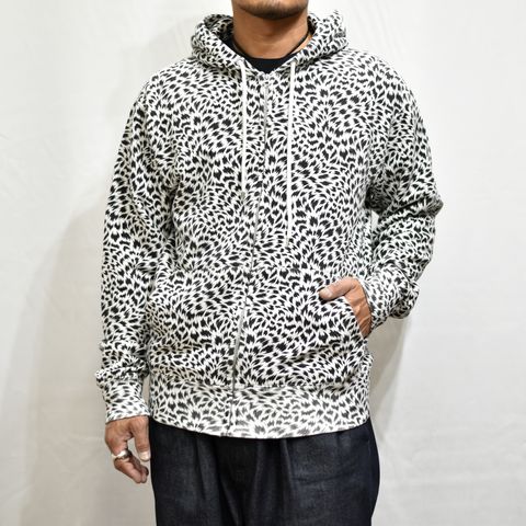 Leopard Zip Hoodie