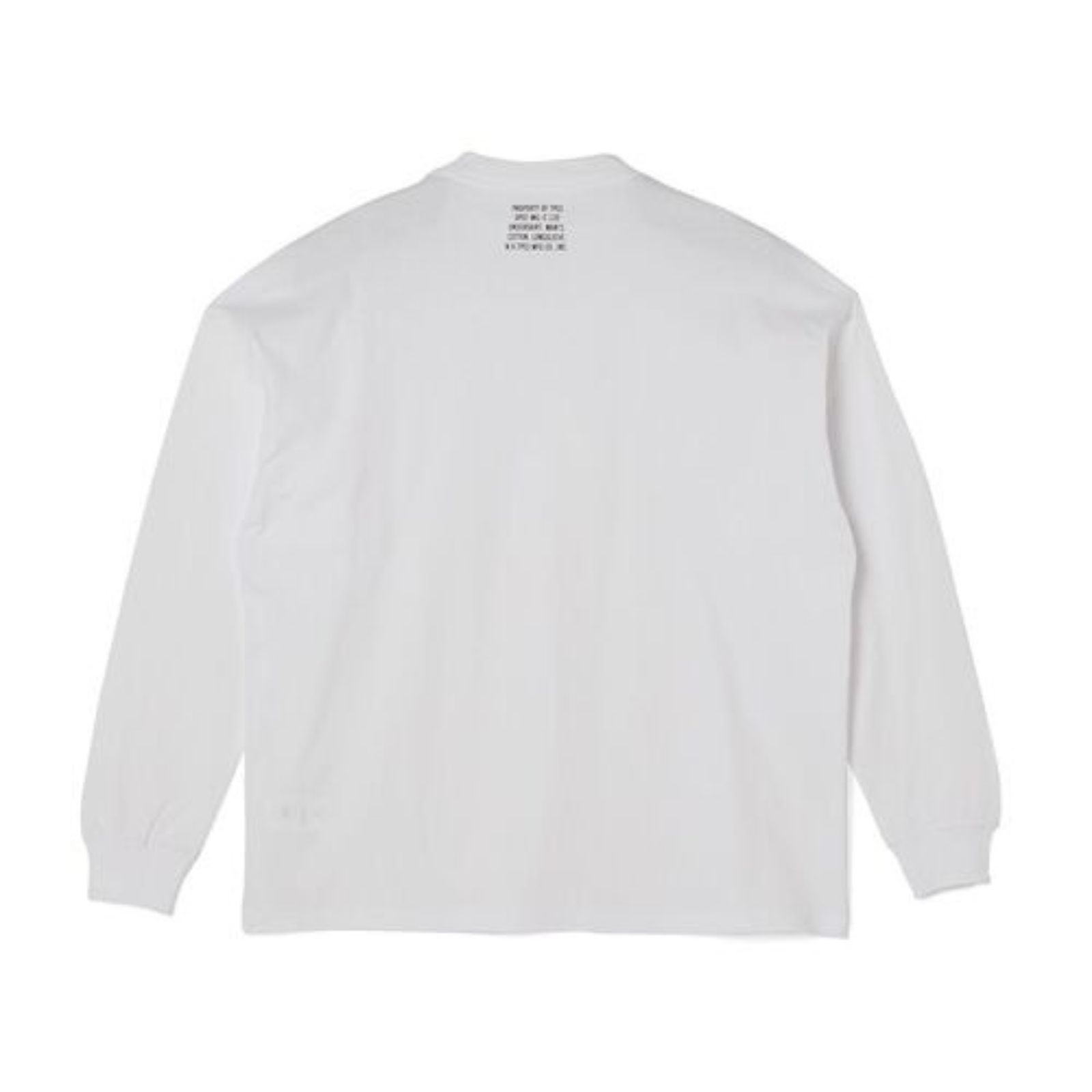 EXCHANGE SERVICE TOPS T-SHIRT （BLK / WHT）｜ロングスリーブTシャツ パックT｜9252-CS12-014