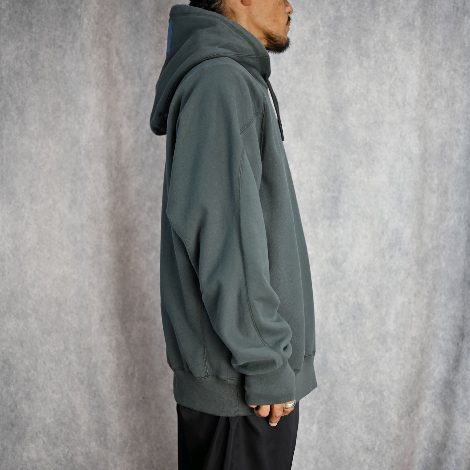 EXCHANGE POCKET HOODIE (CHARCOAL) - フーディー パーカー （チャコール） / 9242-CS01-009