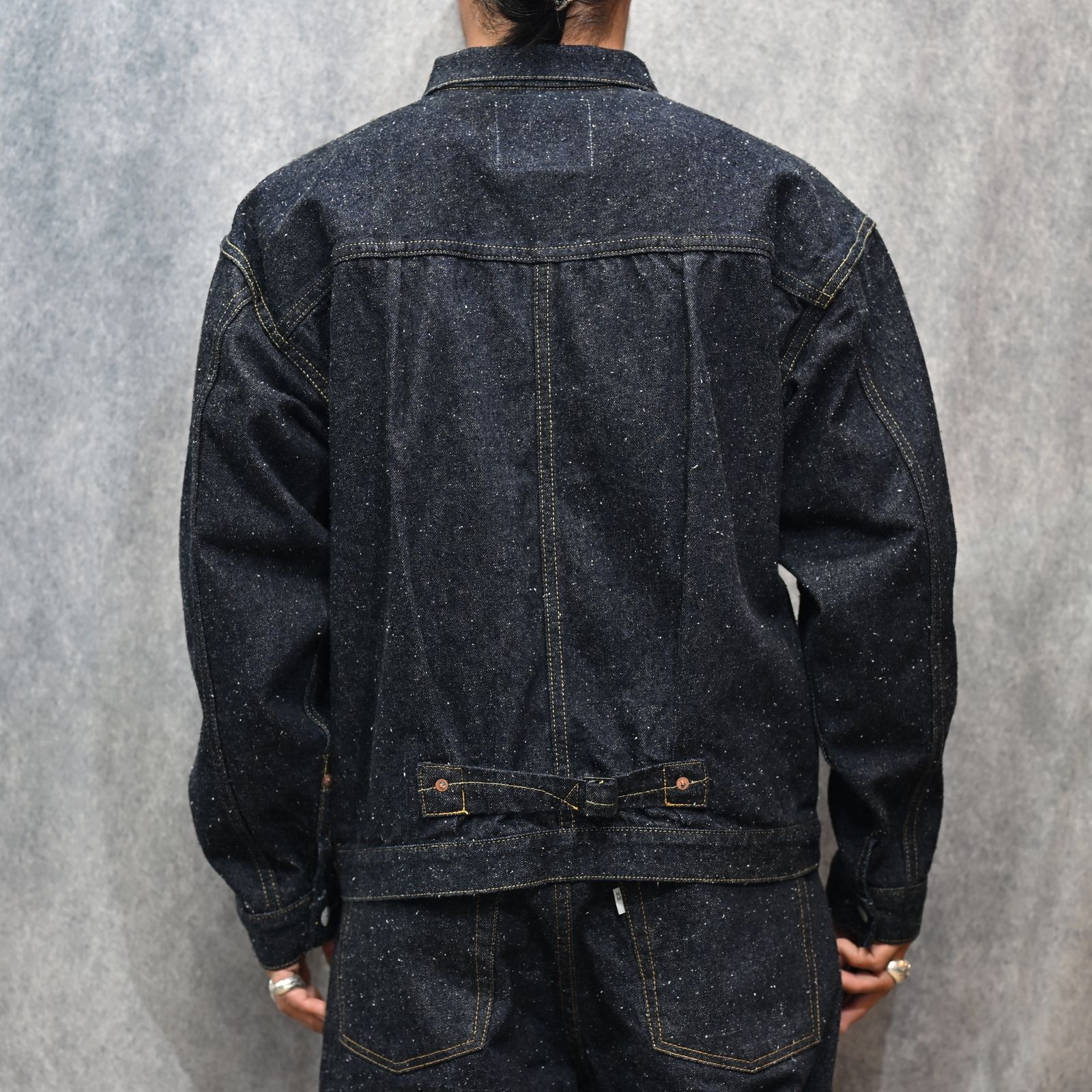 #029 WW II LV T-BACK DENIM JACKET ONE-WASHED （INDIGO） / デニムジャケット Gジャン ワンウォッシュ 大戦モデル （インディゴ）