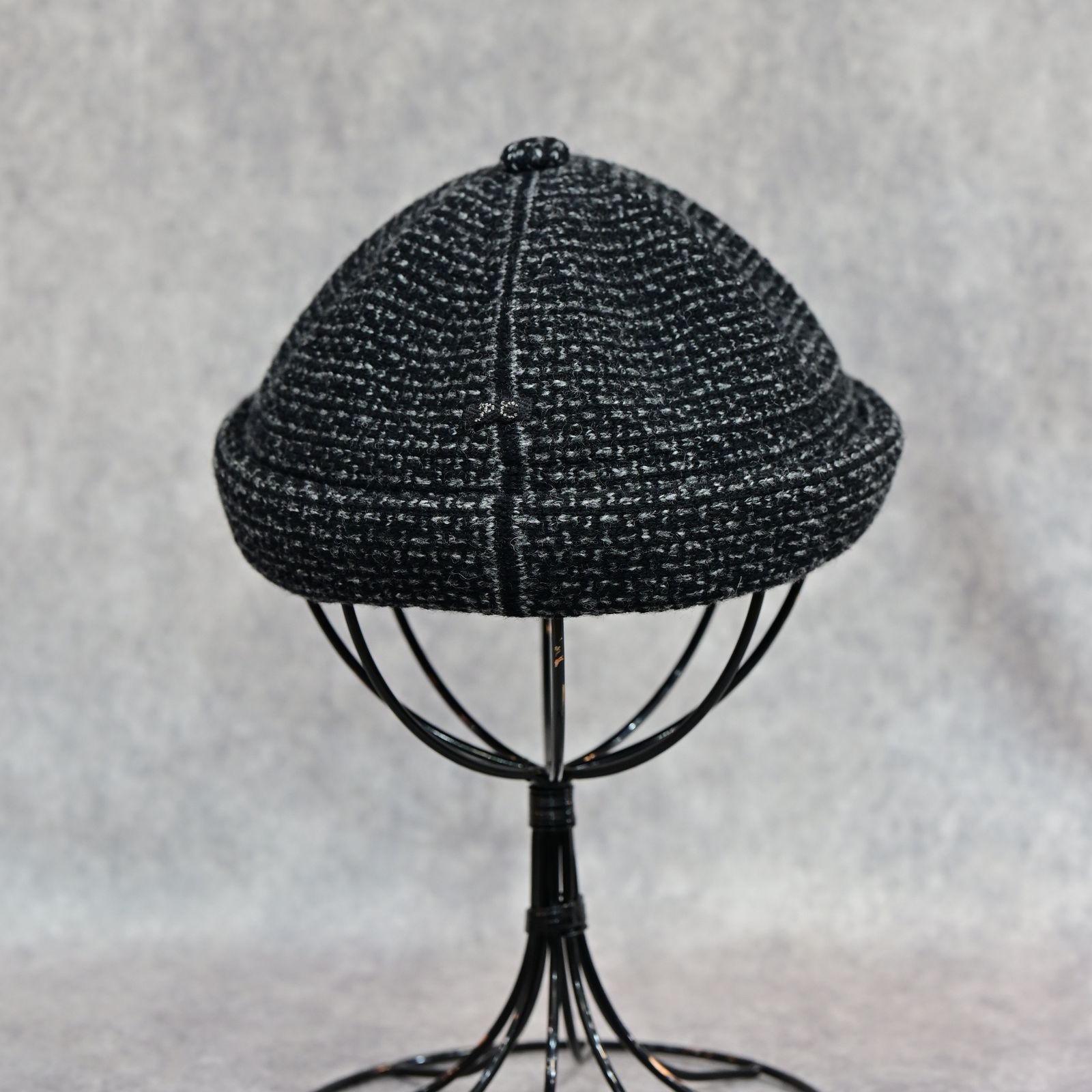 TWEED KNIT FISHERMAN’S CAP （GRAY）｜ツイード ニット フィッシャーマン キャップ （グレー） PC-031-3651-11