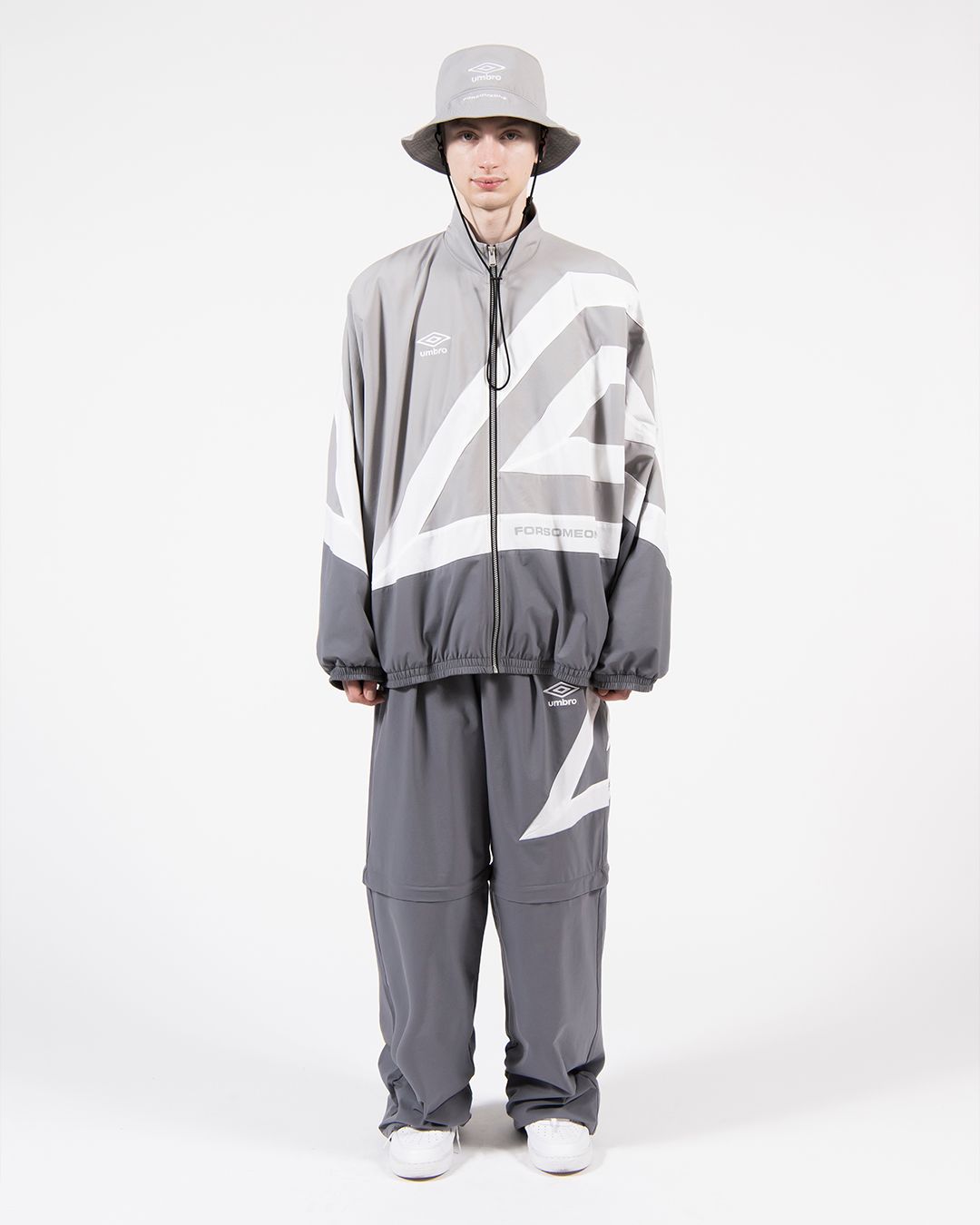 FORSOMEONE - UMBRO TRACK TOP (GRAY) / アンブロ トラック