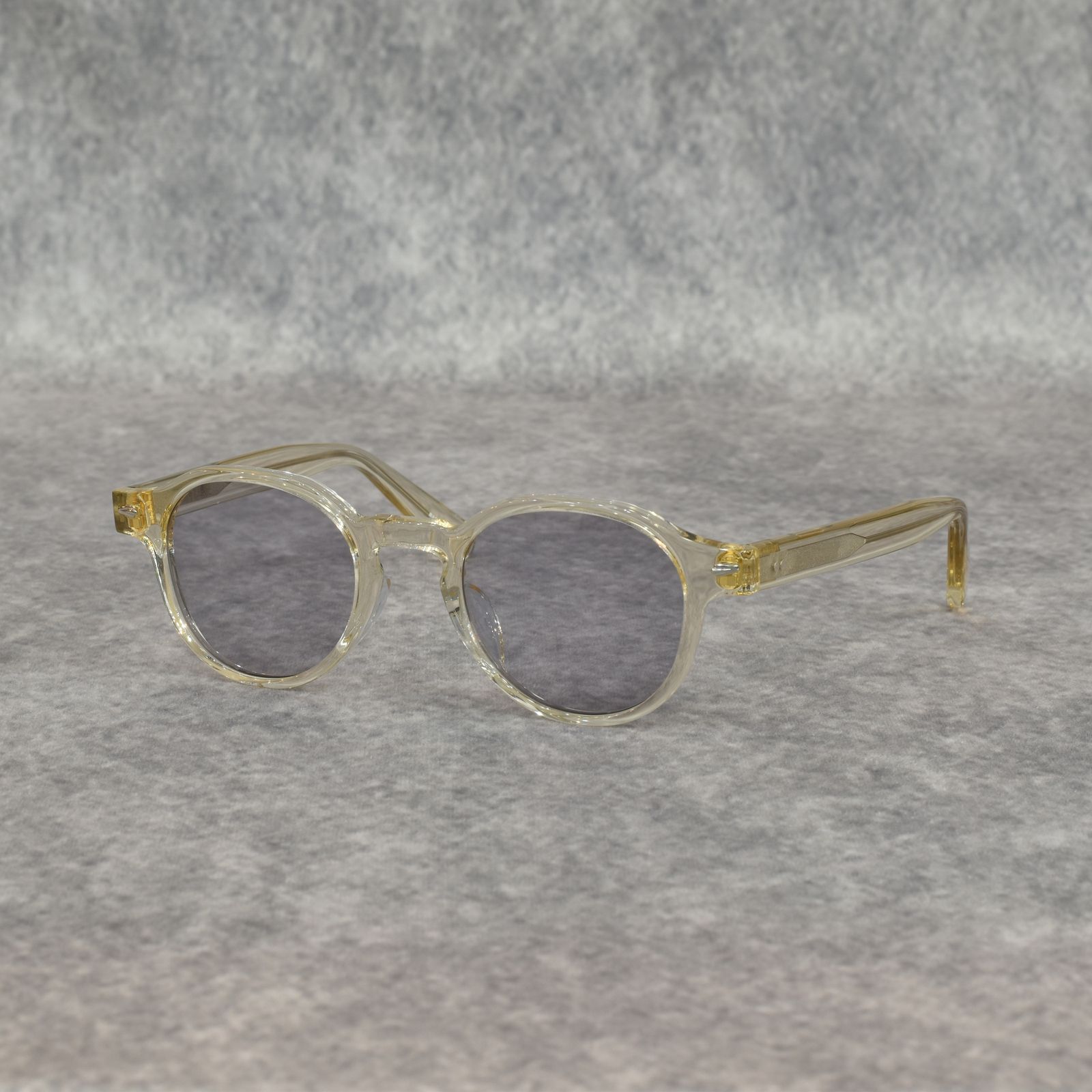 BOSTON TYPE GLASSES (CLEAR / GRAY)｜ボストン サングラス｜CL-25AW001G