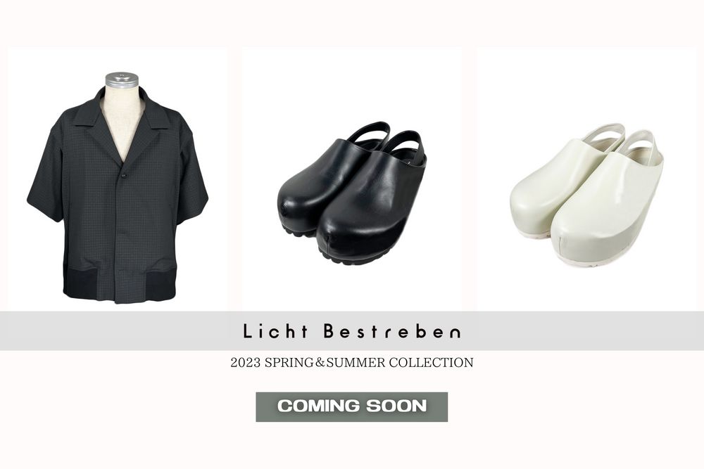 3月27日(月) 発売開始 | 3rd delivery | Licht Bestreben | 2023春夏