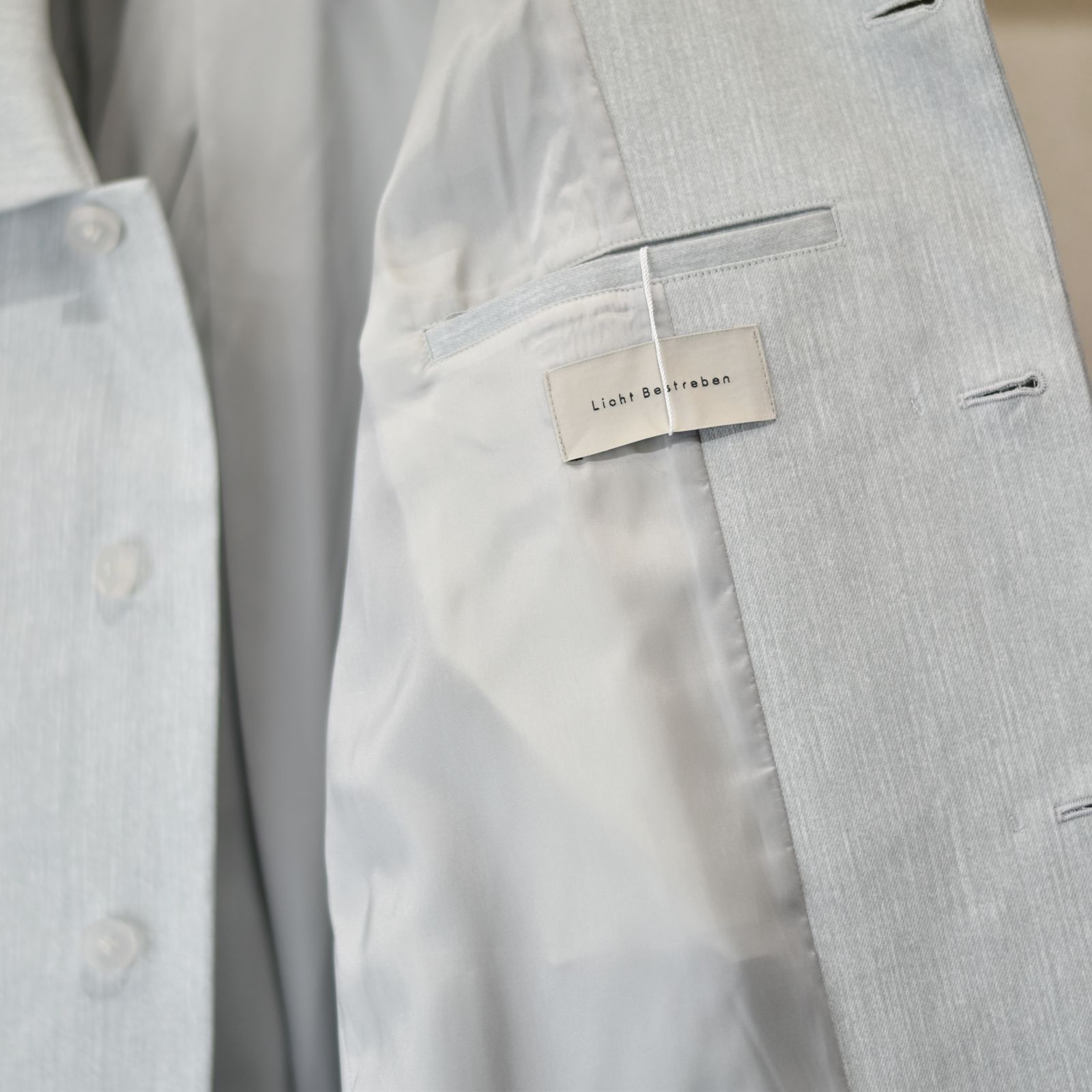 デッキジャケット / LB23SS-BL02-PDN (WHITE PIGMENT DYED)