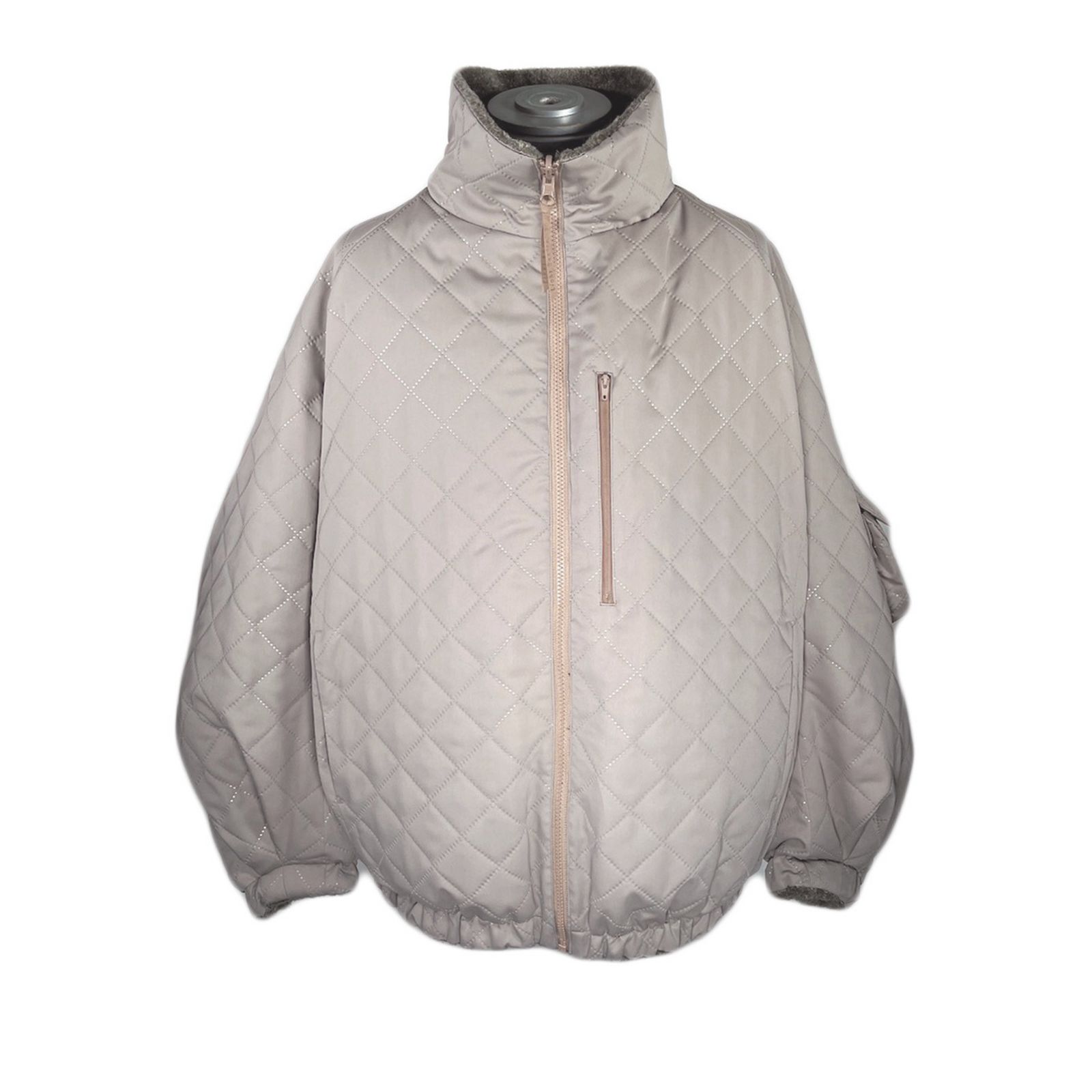 リバーシブルハイネックブルゾン / LB23AW-BL03-PSK (WOOD)