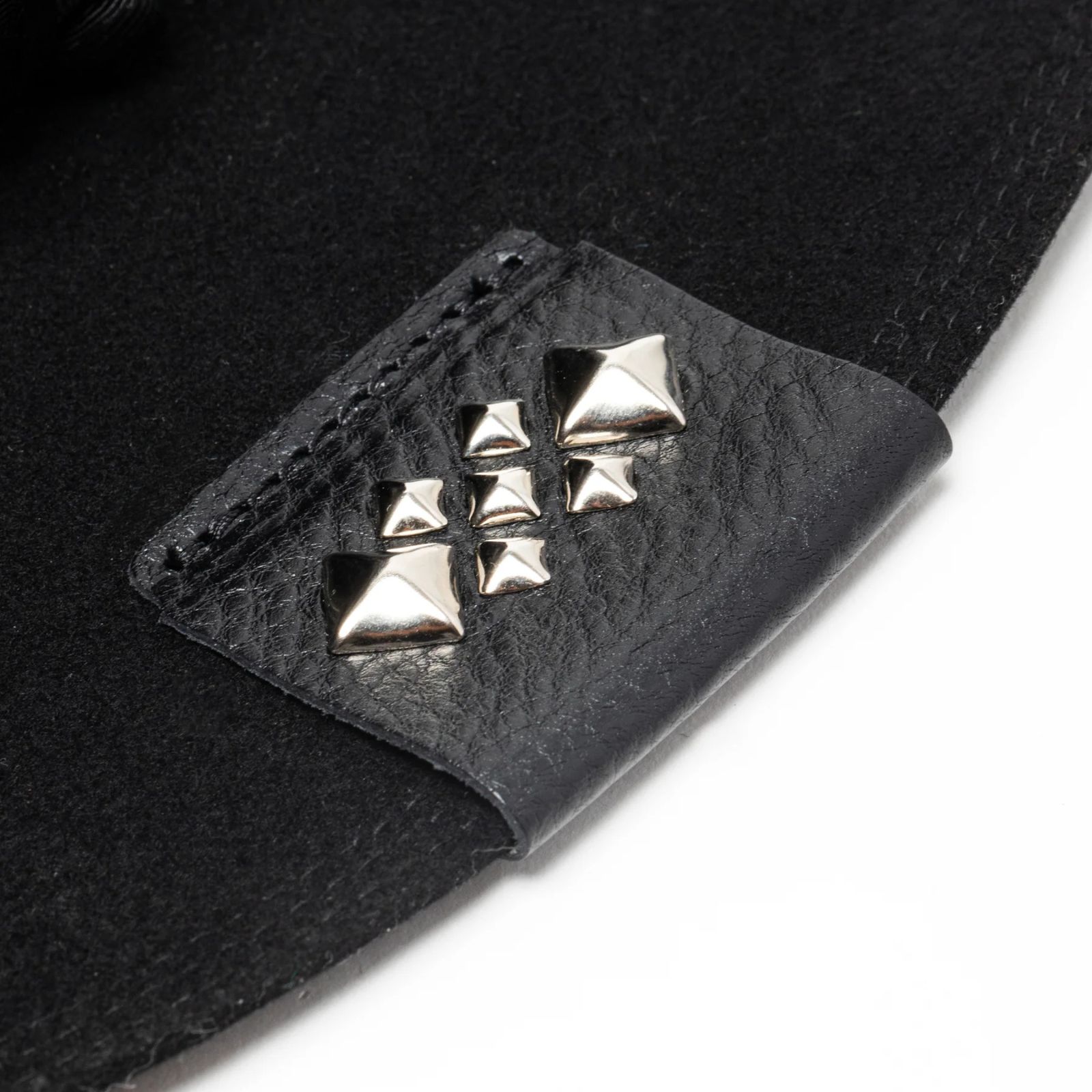 × THE H.W.DOG&CO. WOOL HAT (BLACK) / ザ エイチダブリュウ ドッグアンドコー ウール 中折れハット