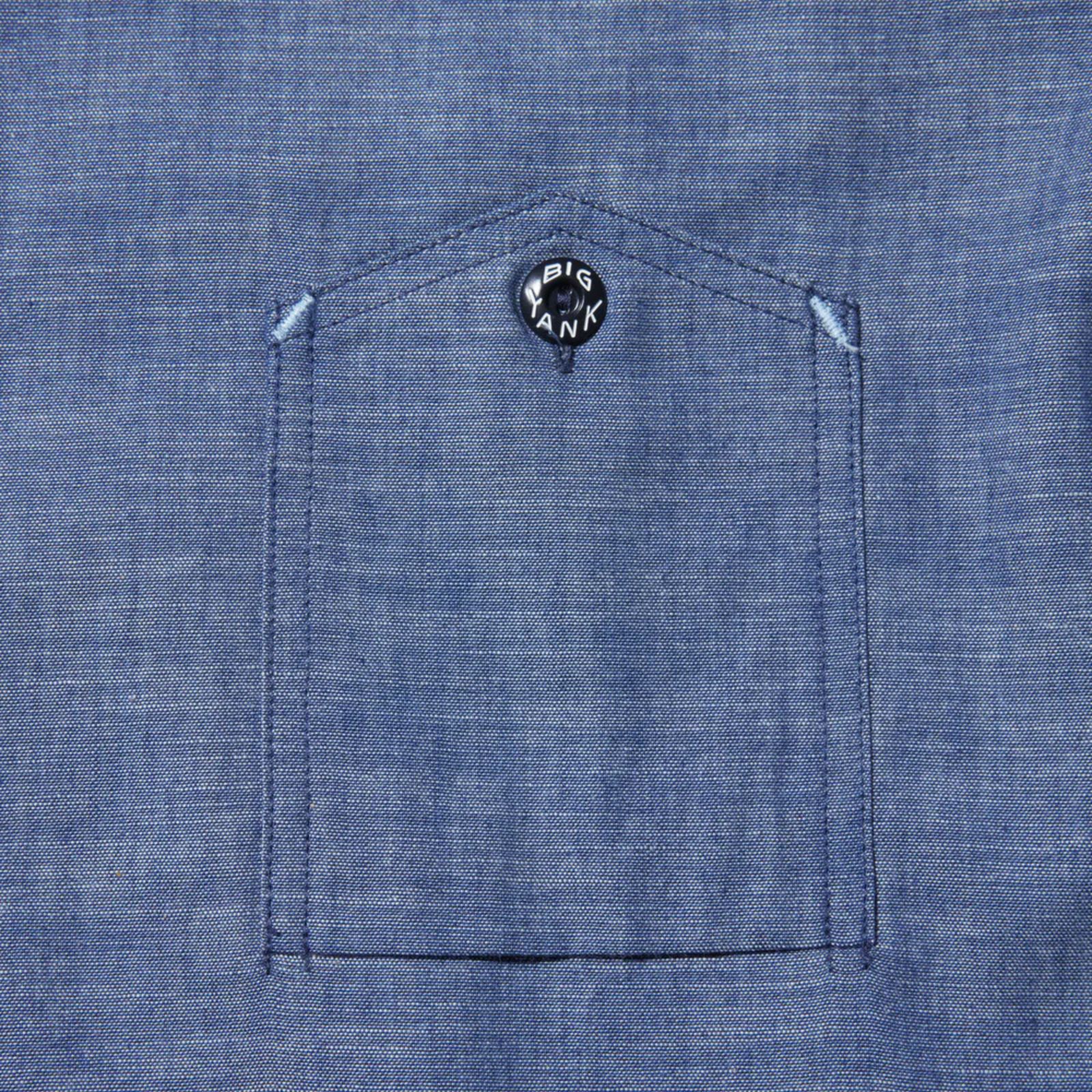 Y1942 S-SLEEVE CHAMBRAY SHIRT （INDIGO）｜シャンブレー 半袖シャツ （インディゴ）