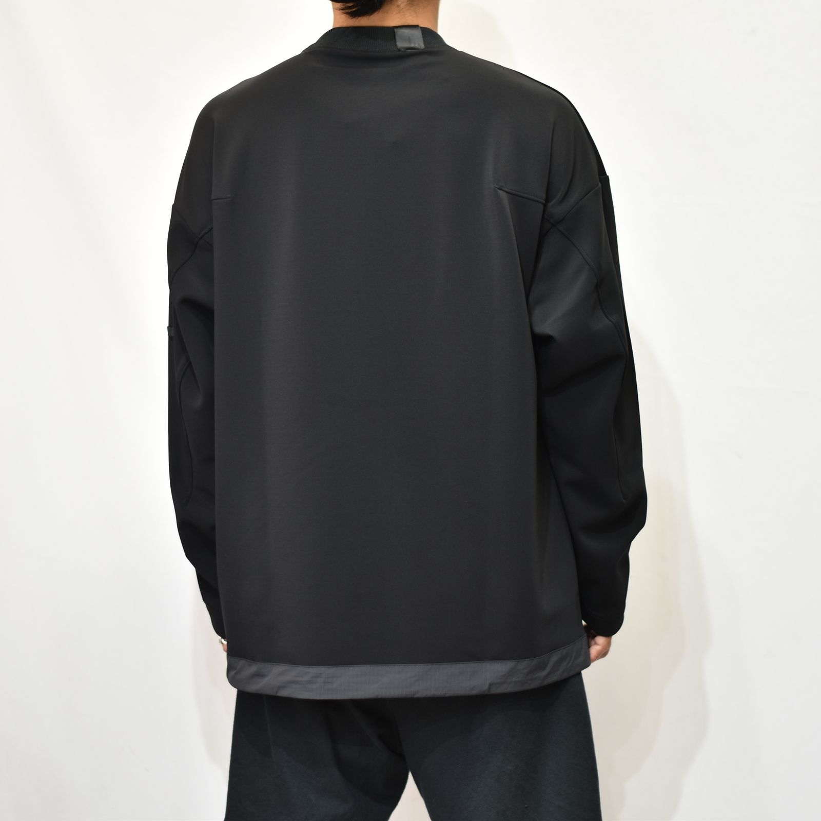 N.HOOLYWOOD - CREWNECK LONG SLEEVE （CHARCOAL） クルーネック