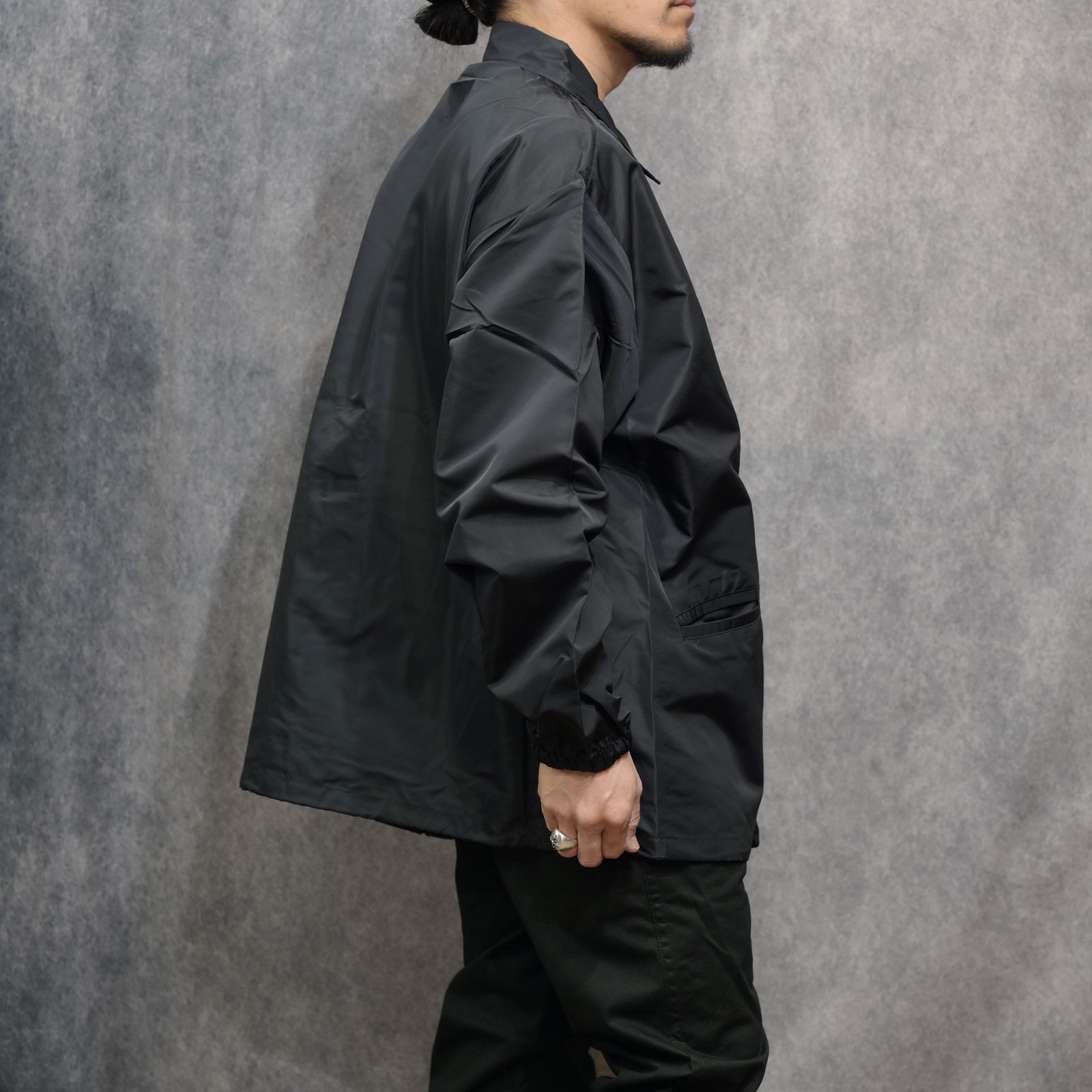 COACH JACKET （BLACK） / コーチジャケット （ブラック） 2026SS-JK-2-YT