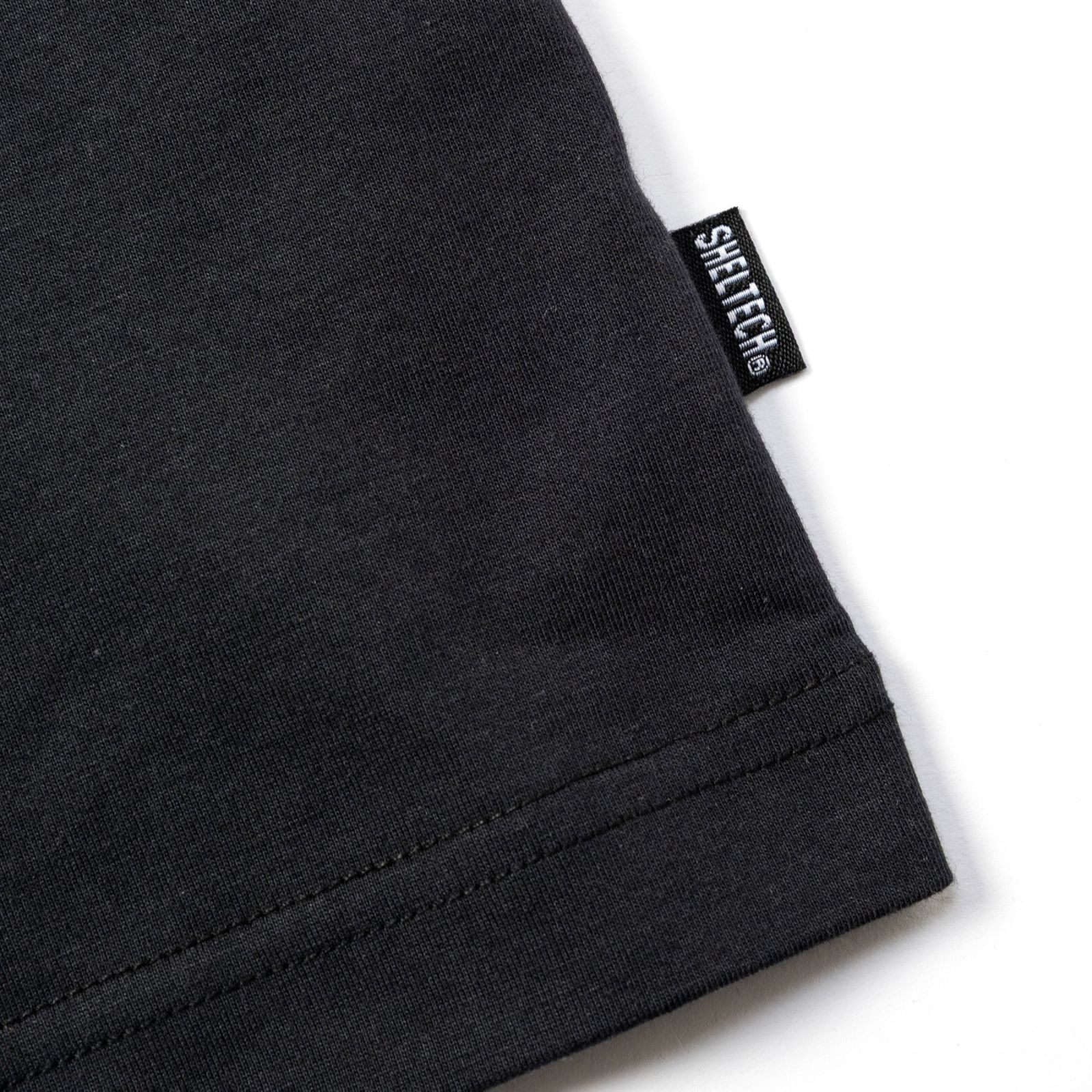 ×SHELTECH®︎ LOGO FOOT BALL TEE ＜B TYPE＞ (BLACK)｜シェルテック キャリー ロゴ フットボールTシャツ｜CL-SHELTECH006