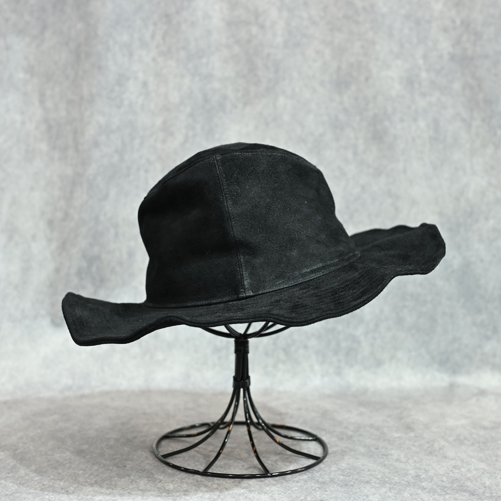 × ISAMU KATAYAMA BACKLASH｜COWBOY HAT （BLACK）｜JPホーススエード テンガロンハット｜HW-H13-785