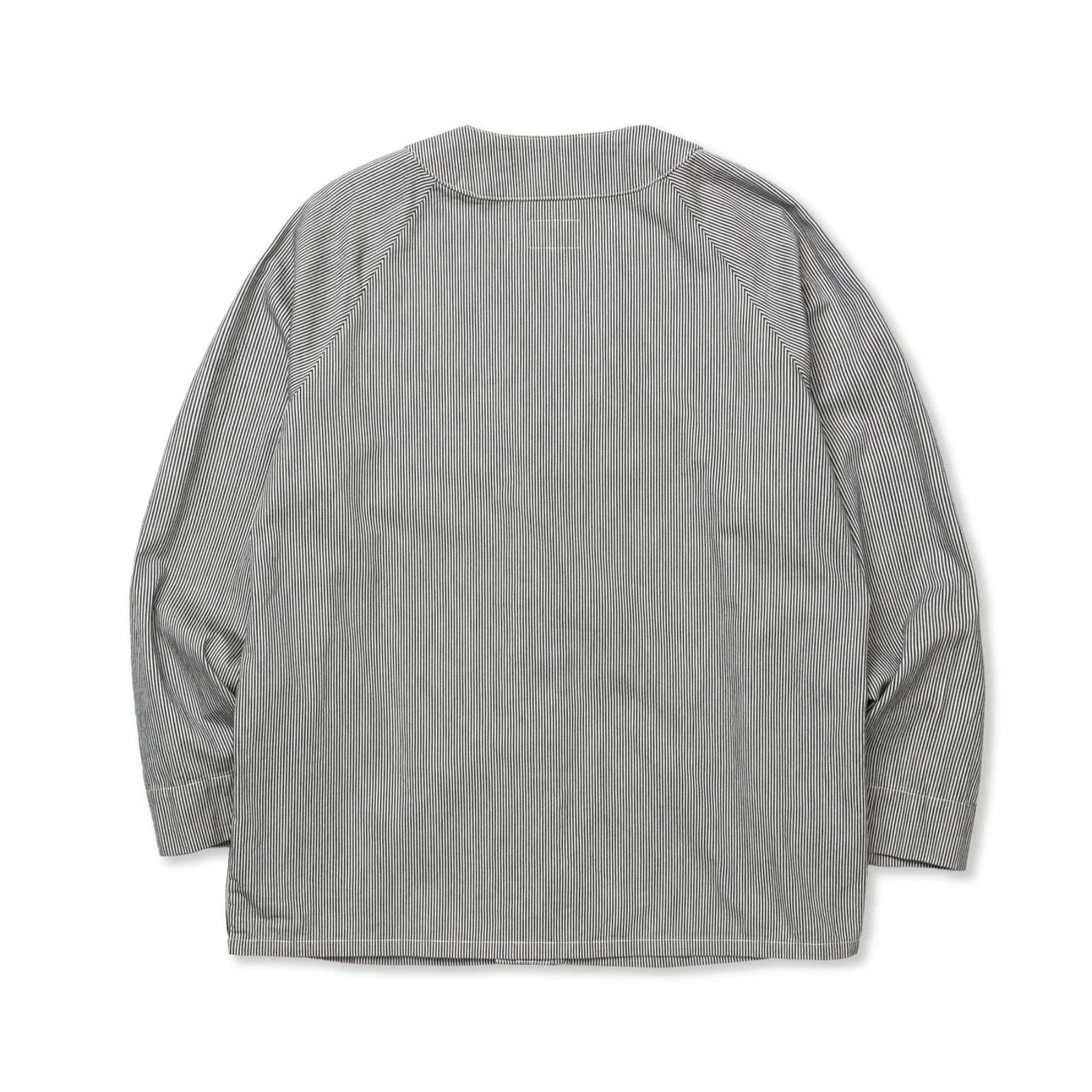 6OZ HICKORY SHIRT CARDIGAN (INDIGO STRIPE) / 6オンス ヒッコリー シャツ カーディガン