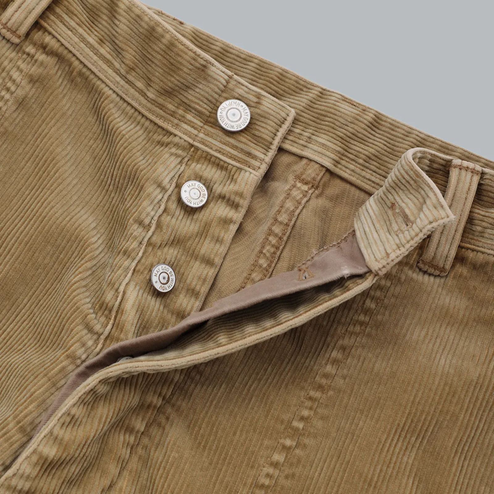 USN CORDUROY TROUSERS （BEG） /  コーデュロイパンツ トラウザー （ベージュ） 2026AW-PT1-YT