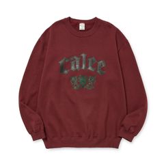 EMBLEM LOGO CREW NECK SW (BURGUNDY)｜クルーネック スウェット トレーナー｜CL-25AW014