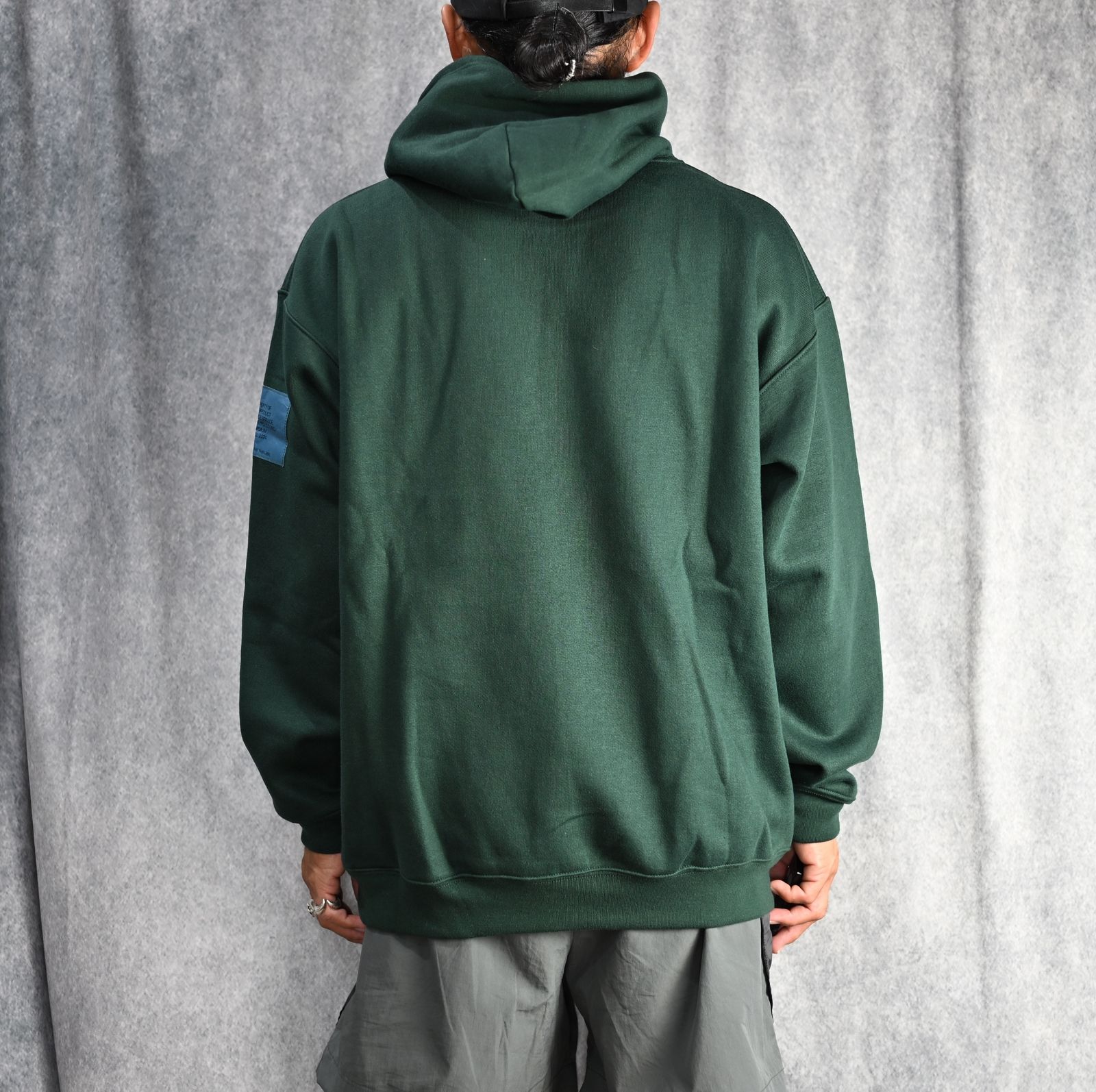 HOODED SWEATSHIRT （D.KHAKI） / フーディー スウェット （ダークカーキ）