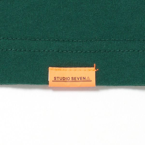 Ringer Logo Long Sleeve T-shirt （GREEN） /  リンガーTシャツ （グリーン）