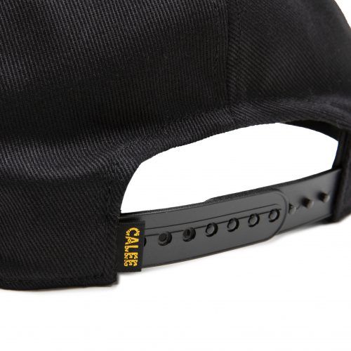 TWILL OLD ENGLISH CAL LOGO BASEBALL CAP (BLACK.ORANGE) / オールドイングリッシュ ベースボールキャップ