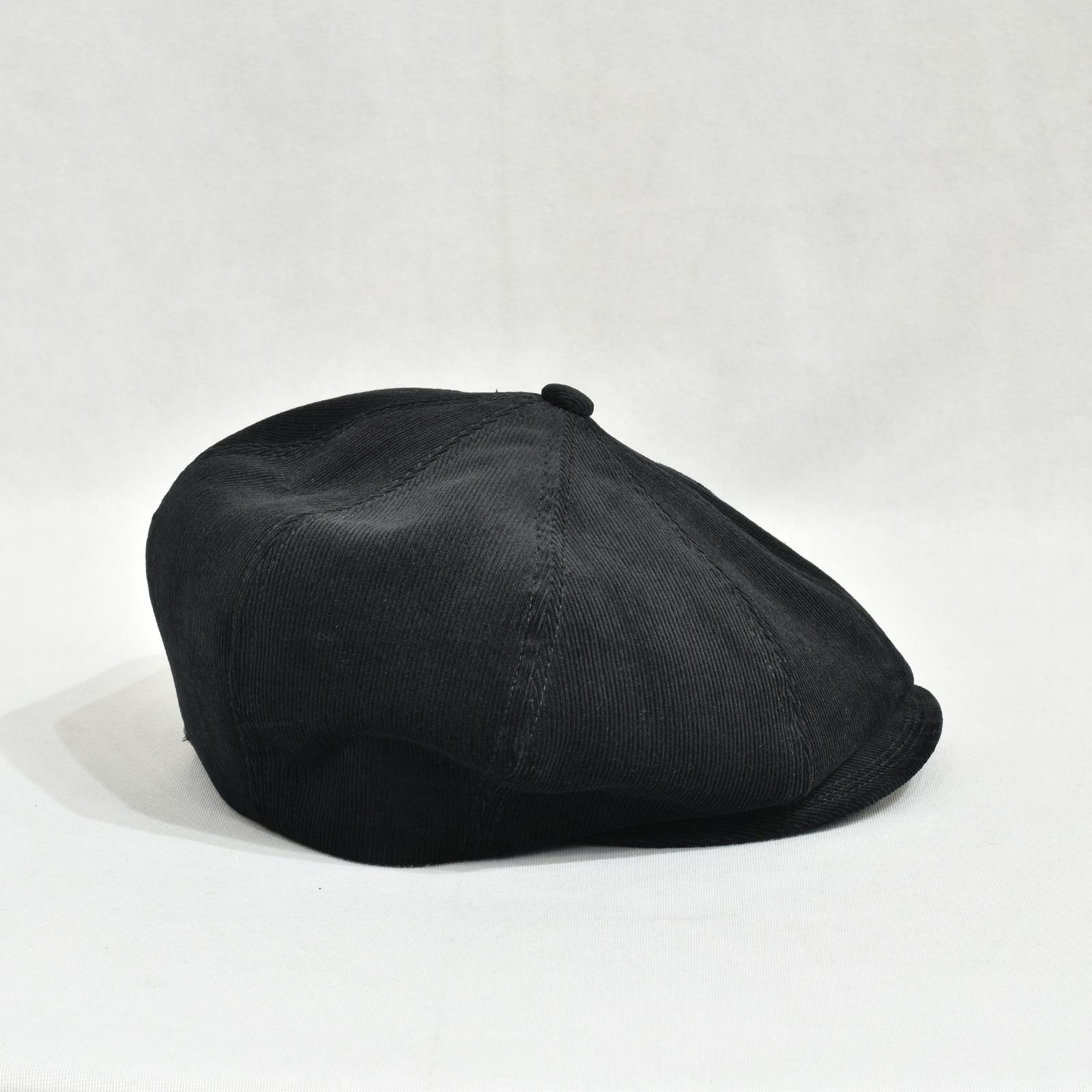 16W Couduroy Casquette "OLDBOY" (BLACK)｜コーデュロイ キャスケット｜Y01005