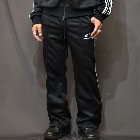 FF TRACK PANTS (BLACK) トラックラインパンツ フレア