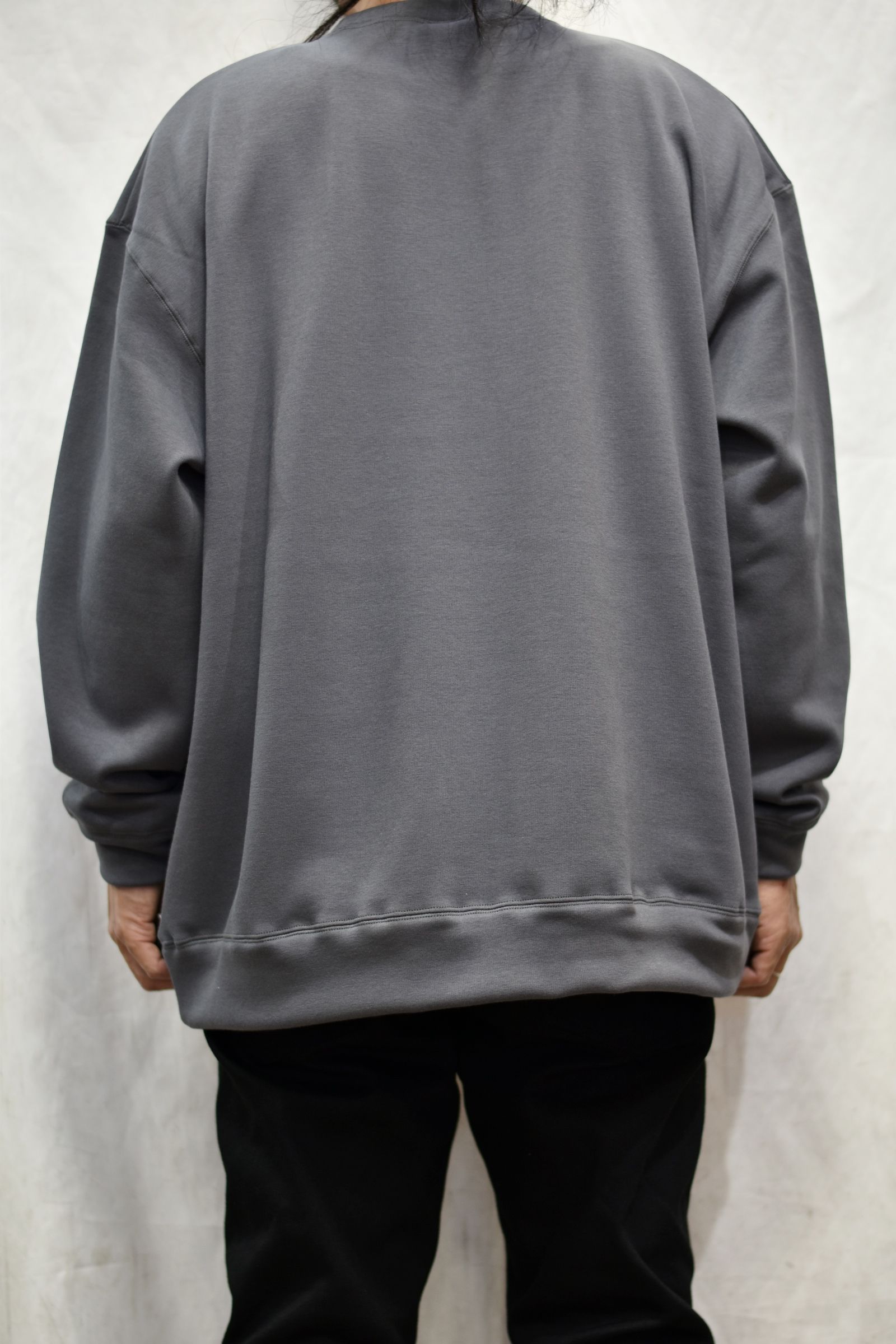 BOMBER HEAT CREW NECK SWEAT (GRAY)
