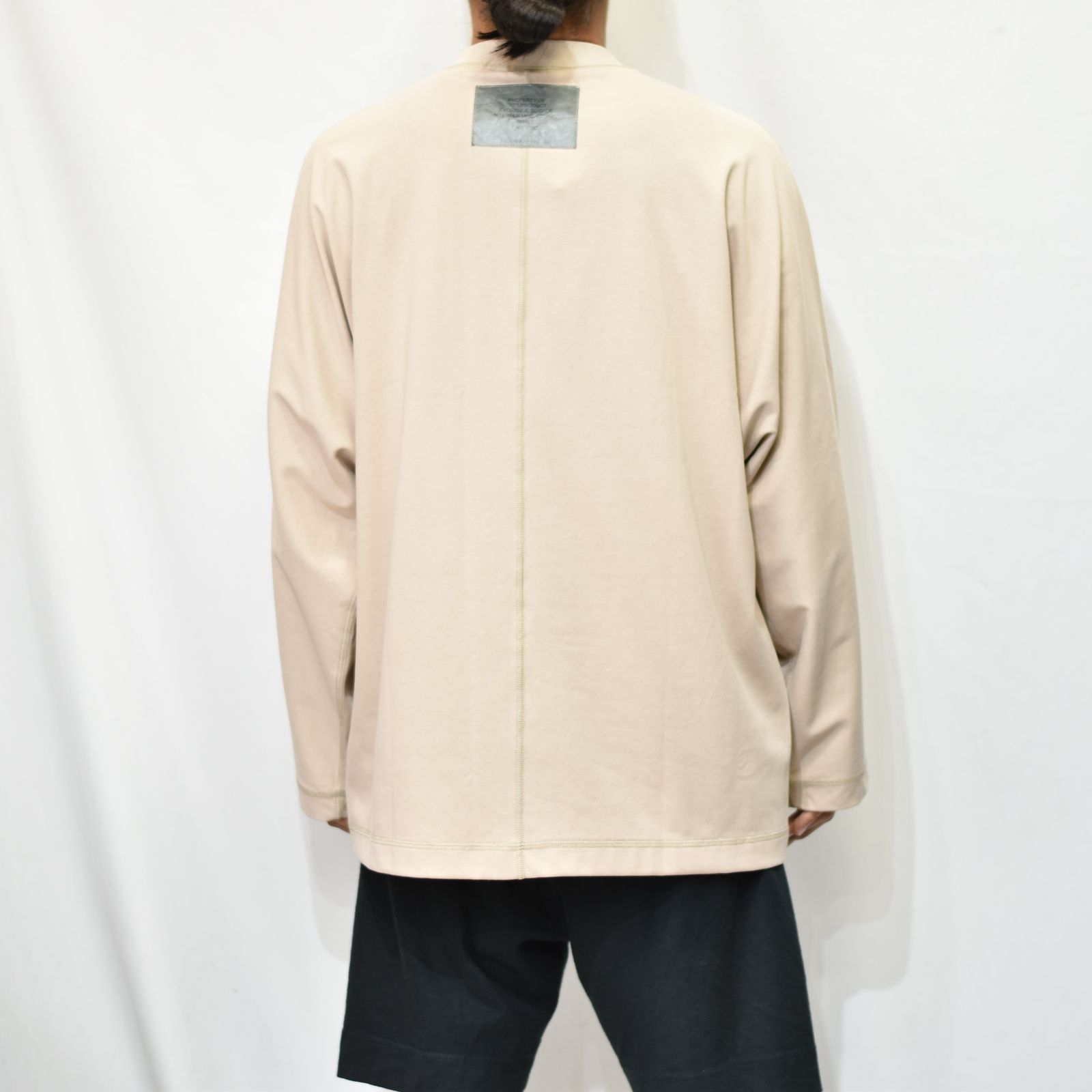 T-SHIRT/SWEATER （BEIGE）  長袖カットソー ロングスリーブ
