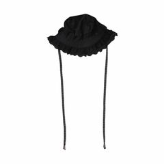 FRILL LACE BUCKET HAT (BK)｜フリルレース バケットハット｜PD26SAC01