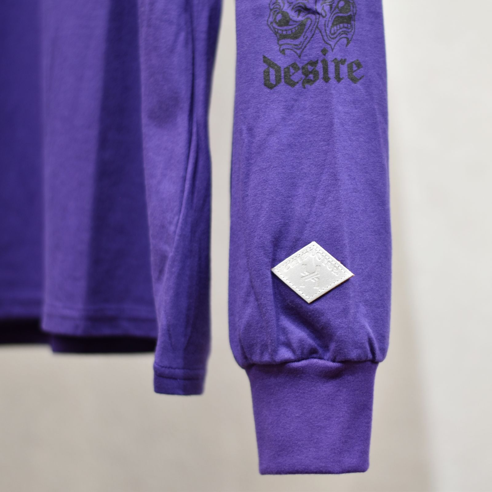 COTTON L/S T-SHIRT '2FACE (PPL)