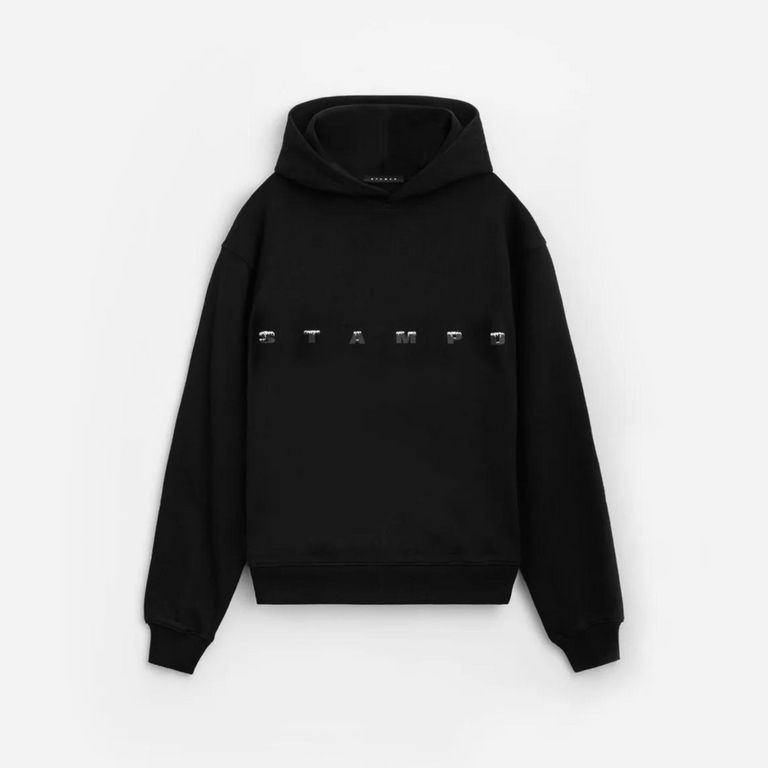 STAMPD - SNOW STRIKE LOGO HOODIE (BLACK) | chord online store