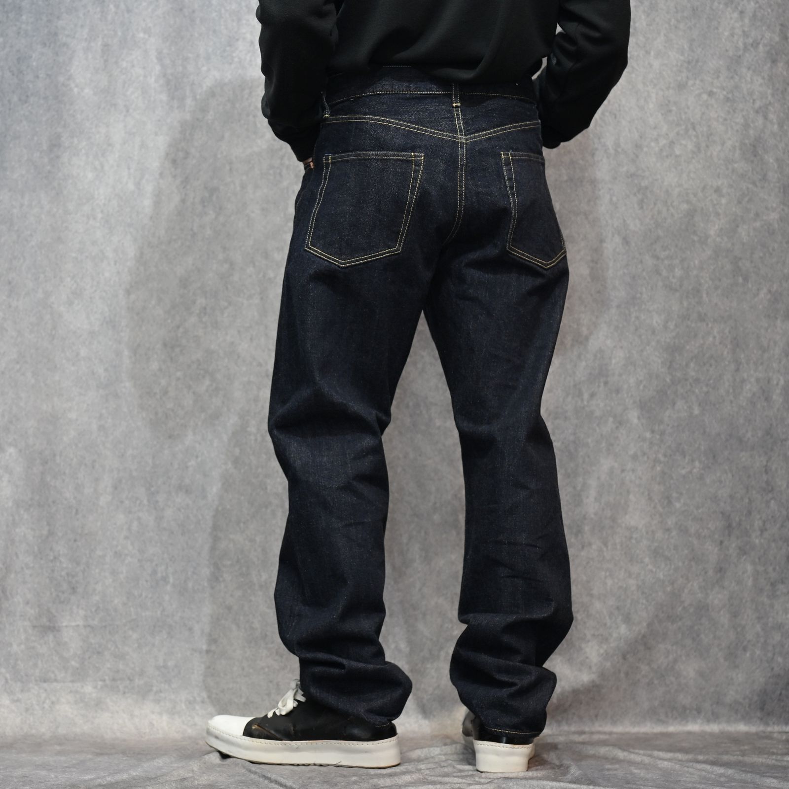 L.Straight 5pocket Pants （OWS） / ルーズ ストレートデニムパンツ （インディゴ） / 2508-1002